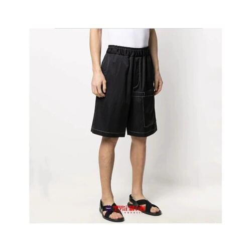 Spring and Summer Korean version of the trend of individual mens shorts sports casual pants popular summer youth straight tube