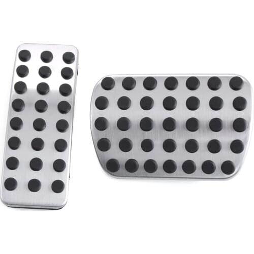 Stainless steel Car Pedal Pads Cover For Mercedes Benz A B CLA GLA GLE ML GL R W164 W166 X156 X164 X166 2012 2013 2014 2015