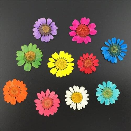 Resin silicone glue, natural dried flowers, real flowers, necklace accessories