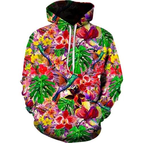 New 3D printing printed hoodie animal pattern casual series hooded pulloverXXS-4XL
