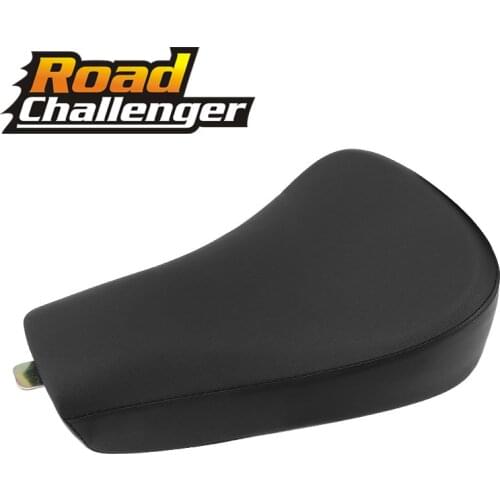 New Black Motorcycle Front Driver Leather Pillow Solo Seat Cushion For Harley Sportster Forty Eight XL1200 883 72 48 2010 -2015