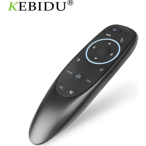 KEBIDU Bluetooth 5.0 Air Mouse Wireless G10BTS Remote Control Receiver Smart For Xiaomi Android TV Box Phone