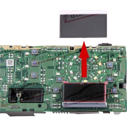 Qianyinuo LCD Display For Audi A6 (4F) / Q7 (4L) LCD Screen Air Conditioning Pixel Repair 2005-2012 Year