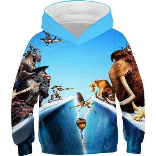Boys And Girls Hoodie Cartoon Sweatshirt Kids 3d Clothes Spring Autumn Coat Children Hooded Movie Theme Children Sports Hoodie
