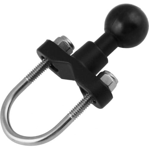 Universal Handlebar Mount Base Stable 12-27mm U-Bolt Handlebar Rail Mount Base Kit for Motorcycles