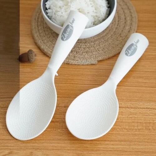 Food grade heat resistant PP Rice Spoon heat resistant Sushi Scoop Silicone plastic Rice Paddle
