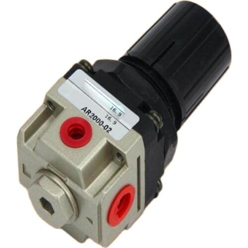 High quality Wholesale AR2000 G1/4'' Pneumatic mini air pressure regulator air treatment units