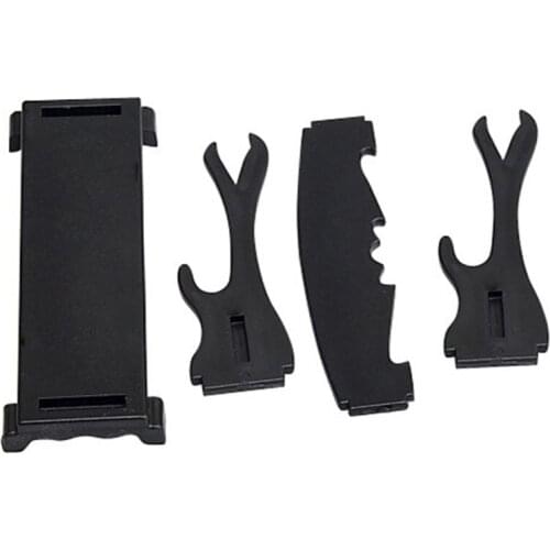 13MA 5pcs Two Tiers Holder Display Stand PVC Bracket Rack for Cartoon and Comics Show Sword Wand Collection