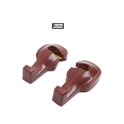 2PCS Car Hook Car Seat Bags Hook Hanger Car Styling Accessories High Quality For Lada kalina granta priora niva largus samara