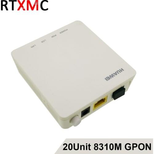 20pcs GPON 8310M Oringal New ONU Gpon ont FTTH fiberhome onu modem hg8310m hg8010H HG8010C 1GE UTPport GPON ONU ONT ZTE