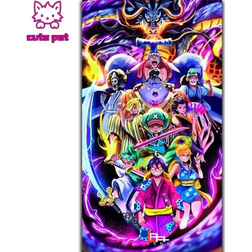 Pirate diamond painting Classic anime cartoon Full diamant embroidery mosaic Cross Stitch 5d rhinestone gifts puzzle home decor