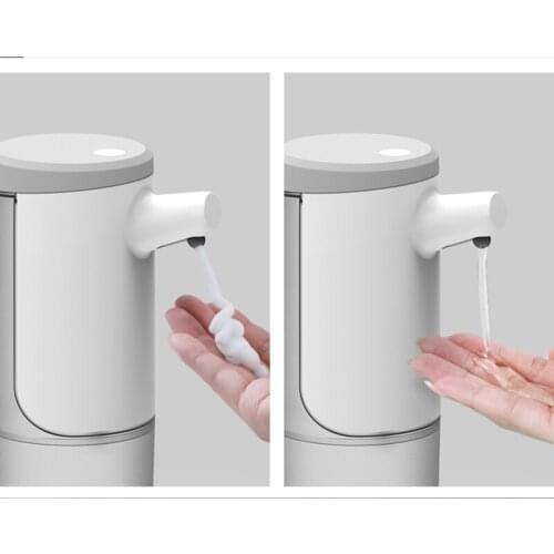 TOP Automatic Soap Dispenser 450ML perfectless Foaming Soap Dispenser Hands-Free USB Charging Electric Soap Dispenser