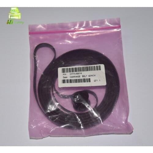 C7770-60014 for HP DesignJet 500 500PS 800 800PS 510 510PS 815 CC800PS 820 815MFP 820MFP Carriage Belt 42" B0 Size with Pulley