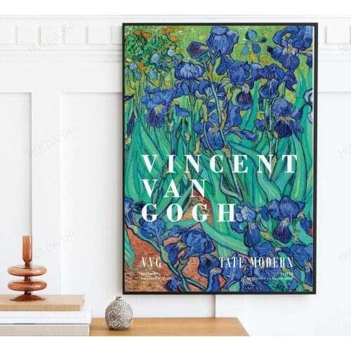 Vincent Van Gogh Print, Wall Printable Poster, Physical Poster, Gift idea, Housewarming Idea, Museum Poster