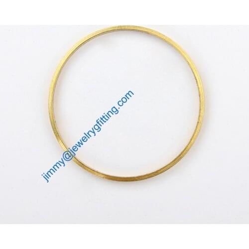 1000PCS Raw Brass Circle 38*2*1mm copper Rings fashion jewelry findings jewelry Connectors Quoit