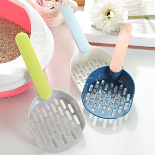 Tiger Dog Pet Litter Shovel Plastic Scoop For Cat Litter Tray Cat Housebreaking Cleaning Toilet Cat Litter Filter Pet Supplies