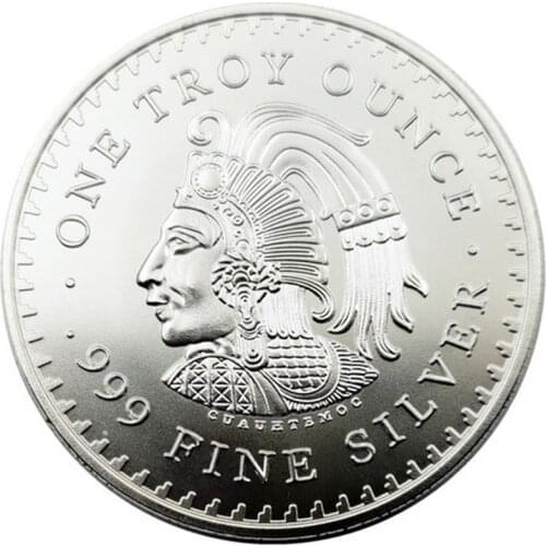 Mexico Pesos Copy Coins Funny Silver Commemorative Coin Mexico Commemorative Coin Foreign Trade American Silver Coin 40X40CM