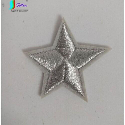 Star Embroidery Patch Cloth Adhesive,Jacket T-shirt Hat Bag Decoration,Hole Repair Stickers Children Clothing Accessories A0128F