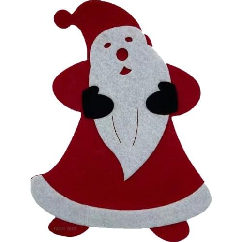 2021 New Christmas felt Cutting Dies Wooden Knife Die Compatible With Most Manual Die Cut Cutters