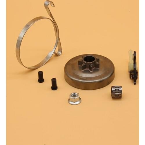 .325" 7T Clutch Drum Sprocket Brake Band Bearing Fit For HUSQVARNA 340 345 350 346 XP 346XP 353 351 Gas Chainsaw Parts 578097901