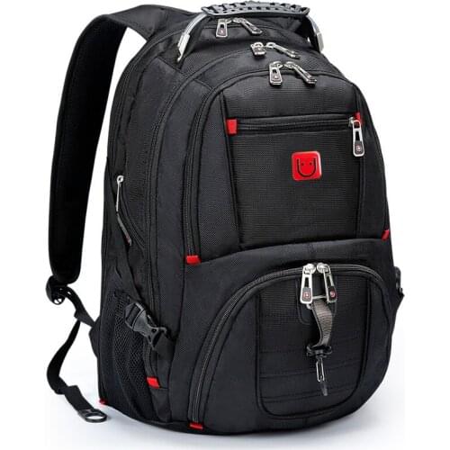 15"17" Laptop Backpack External USB Charge Computer Backpacks Anti-theft Waterproof Bags For Men Large Capacity Travel Backpacks