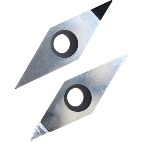VBGT160402 2pcs CNC lathe tool carbide insert for Lathe cnc Internal Turning Cutter suit for aluminum processing