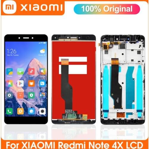 5.5" Original LCD For Xiaomi Redmi Note 4X Cellphone Screen Display Digitizer Assembly Replacement For Mi Phone Snapdragon 625