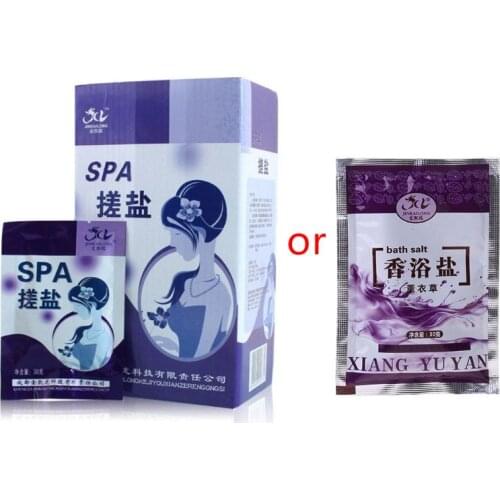 1 Bag 30g Bubble Bath Essence Sea Salts Powder SPA Body Skin Care Exfoliation Dead Skin Remover Massager Scruber Gift C1FF