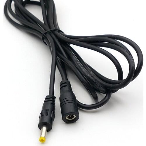 100PCS DC 4.0mm x 1.7mm Female to 4.0mm x 1.7mm Male 3M 22AWG Cable adapter LOT New