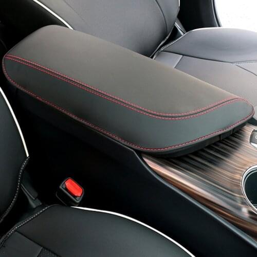 SBTMY Car-styling Interior trim for automobile armrest case decorative sleeve Accessories For Toyota Camry 2018
