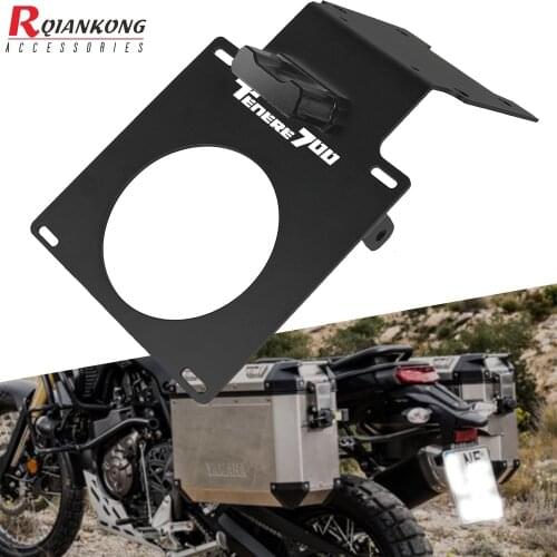 For Yamaha T7 Tenere 700 Rally XTZ700/XT700Z Tenere 2019-2021 Motorcycle License Plate Bracket Holder Rear Fender Guards Protect