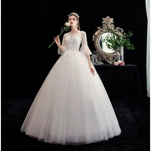 EZKUNTZA V-neck Wedding Dresses