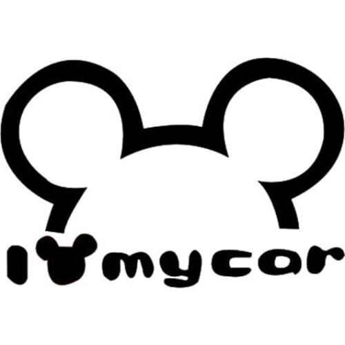 I Love Mycar Personalized Car Stickers Reflective Body Stickers Funny Car Styling Decal Stickers Glue Sticker Oem Window PVC