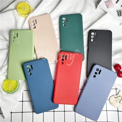 Candy Case For Xiaomi Redmi Note 10 5G Case Solid Color Liquid Case For Redmi Note 10 10S 10Pro Max Cover For Redmi Note 10 5G