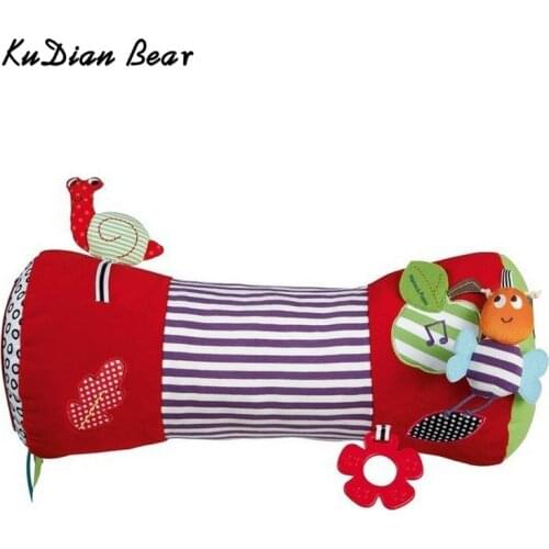 KUDIAN BEAR Baby Climbing Pillow Newborn Exercises Crawling Pillow Baby Educational Toys Infant Baby Soft Stuffed Toy BC010 RP49