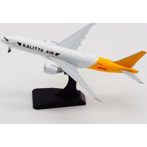1:400 B777-200F N772CK model Kalitta Air airlines W plastic base alloy aircraft plane collectible display model collection