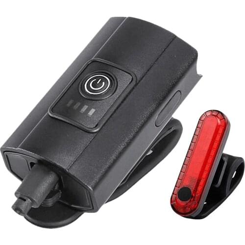 New double T6 strong waterproof Tail USB Rechargeable bicycle Energy Saving six-mode red warning light For Cycling Enthusiasts
