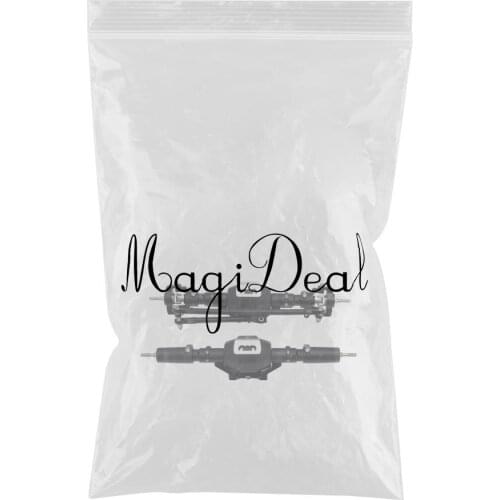 Aluminum Upgrade Front Rear Bridge Axle Assembly Parts for Axial SCX10 II 90046 90047 1/10 RC Crawler Car Accs Spare Parts