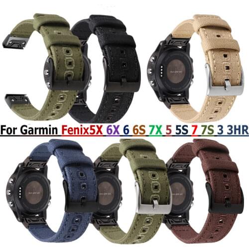Watchband Strap for Garmin Fenix 5 5X 3 3HR 6X 6 6S S60 Watch Quick Release Silicone Wrist Band for Garmin Fenix 5S Bracelet