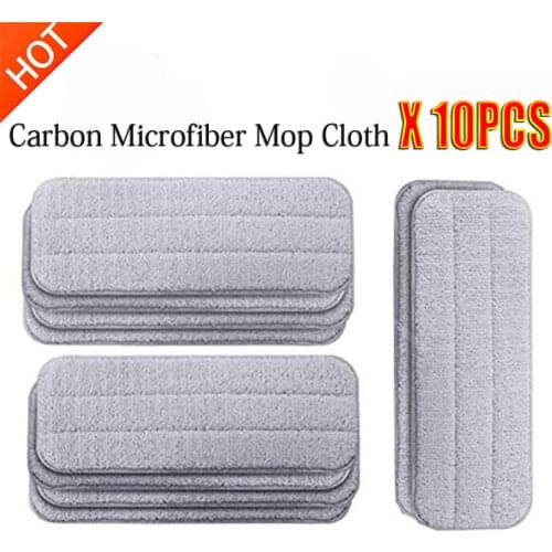 Xiaomi Mijia Deerma Replace Mop for Mi Mijia Water Spray Mop 360 Rotating Cleaning Cloth Head Wooden Carbon Fiber Cloth C2