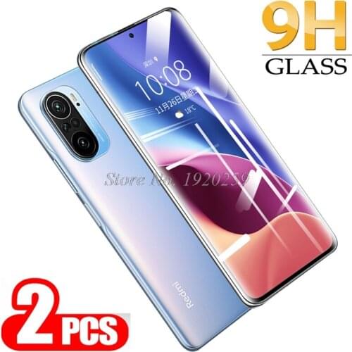 Screen Glass For Xiaomi Redmi K40 Pro+ Plus Front Film Protector Clear Tempered Glass For Poco F3 Display Guard 9H Phone Cover