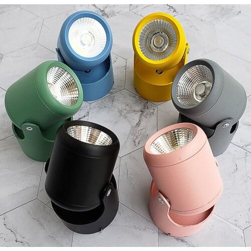 3W/5W/7W/12W/15W LED COB Light Adjustable Spotlight Picture Lamp Surface Mounted Lighting Living Room