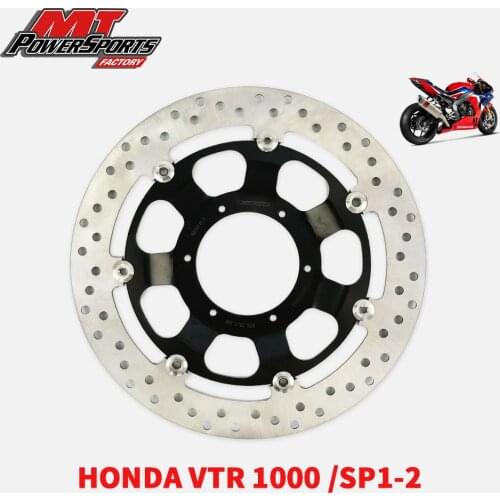 For Honda CBR1000RR Fireblade 2006 2007 VTR1000 SP 2000-2006 Brake Disc Rotor Front MTX Motorcycle Street Bike Braking MDF01013