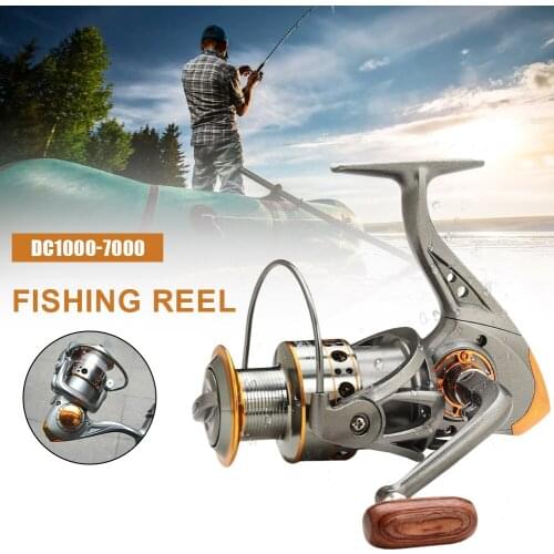 High Quality Fishing Reel Feeder 1000-7000 Metal Spool Wheel 10KG Max Drag 5.2:1 Freshwater Saltwater Sea Spinning Fishing Reel