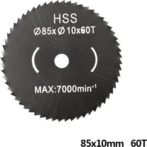 1pc 85mm nitride coating hss circular wood saw blade / metal cutter wood cutting disc saw blade