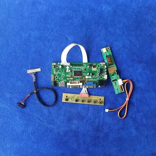 1CCFL 1280*768 LCD display LVDS 30 Pin Fit B131EW01/QD13WL01/QD13WL02 DVI VGA HDMI-compatible M.NT68676 controller board DIY Kit