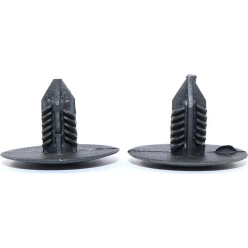 20Pcs 10mm Car Hole Plastic Rivets Fasteners Fender Bumper Push Pin Clips For Toyota VW Renault Mercedes-Benz