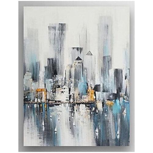 2016 NEW-Modern Abstract Art Canvas Handpainted Oil Painting Wall Decor No Frame