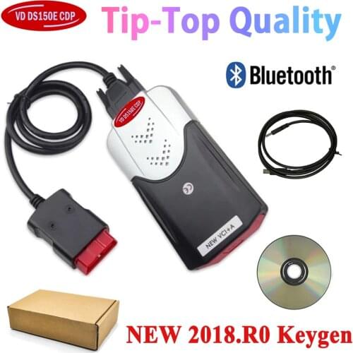 2021 Black Car Diagnostic Interface Tool OBD2 Scanner Adapter for Delphis vdIJk Autocoms pro VD DS150E Cdp 2017.3 Keygen 2016.R0
