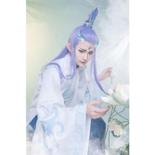 5 Designs Ne Zha Ao'Bing Dragon Prince Costume Hanfu for the Movie Ne Zha Mrs Lijing Male Female Kids Costume Hanfu for Game